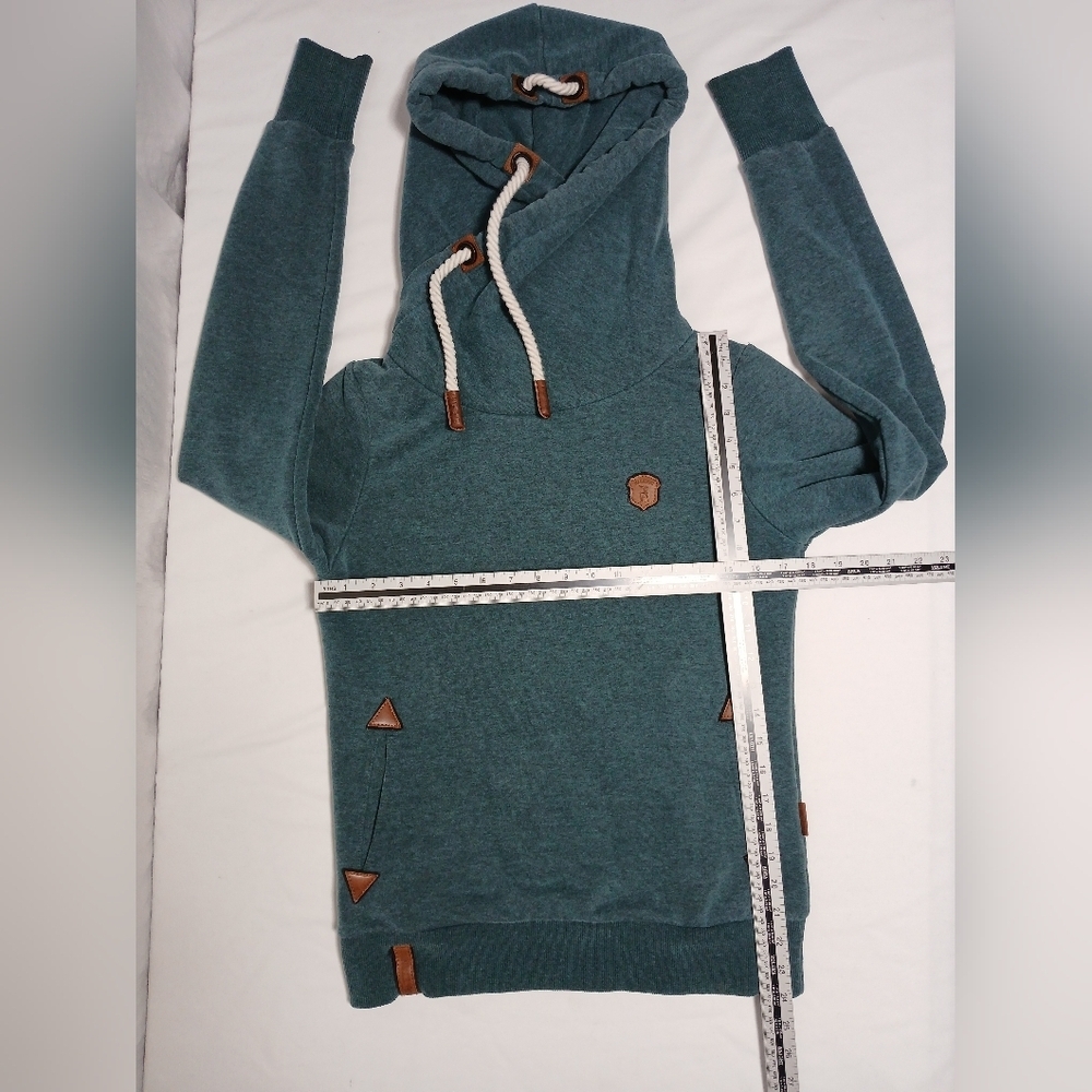 NAKETANO Brave New Word Ladies Hoodie. Size M - Picture 3 of 14